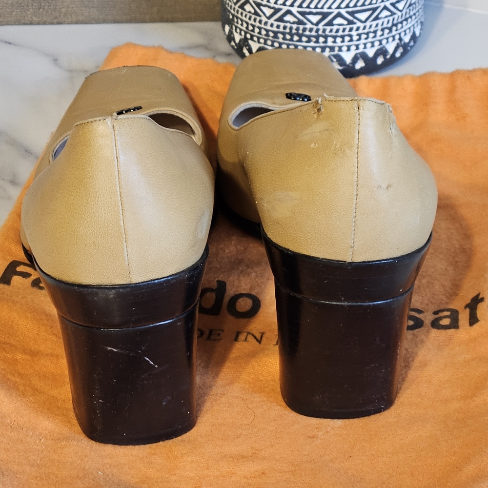 Chanel Cognac Colored Women's Shoes - Size 10 - Picture 5 of 9